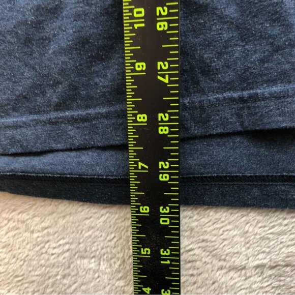 American Eagle Mens T-Shirt Size XXL Super Soft Standard Fit Graphic Tee Navy - Picture 3 of 10